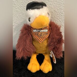Vintage 8” Harley-Davidson Eagle Plush by Play by Play – With Tags
